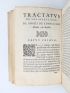 CONTECILLIUS : Tractatus de differentiis et curatione febrium, ac de sanguinis missione, rei medicae studiosis valde utilis & accommodatus : nunc recens ad communem utilitatem excusus - First edition - Edition-Originale.com