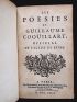 COQUILLART : Les poesies de Guillaume Coquillart - Edition-Originale.com