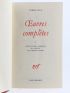 CORNEILLE : Oeuvres complètes Tome I - Erste Ausgabe - Edition-Originale.com