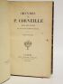 CORNEILLE : Oeuvres de P. Corneille - First edition - Edition-Originale.com