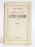 COUDERC : Brigitte l'étrangère - Signed book, First edition - Edition-Originale.com
