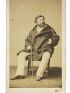 COURBET : [PHOTOGRAPHIE] Portrait photographique de Gustave Courbet à la canne - Prima edizione - Edition-Originale.com