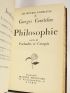 COURTELINE : Philosophie suivie de Pochades et croquis - Libro autografato - Edition-Originale.com