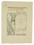 Couverture de L'Estampe Moderne n°11 mars 1898 - Erste Ausgabe - Edition-Originale.com