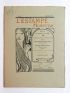 Couverture de L'Estampe Moderne n°17 septembre 1898 - Prima edizione - Edition-Originale.com