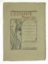 Couverture de L'Estampe Moderne n°4 août 1897 - Edition Originale - Edition-Originale.com