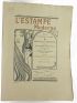 Couverture de L'Estampe Moderne n°5 septembre 1897 - Prima edizione - Edition-Originale.com