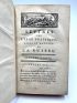 COXE : Lettres de M. william Coxe à M. W. Melmoth, sur l'état politique, civil et naturel de la Suisse. Traduites de l'Anglois, et augmentées des observations faites dans le même pays par le traducteur - Prima edizione - Edition-Originale.com