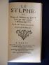 CREBILLON (dit CREBILLON FILS) : Le Sylphe ou songe de Madame de R***. [Ensemble] Lettre d'un jeune officier a Monsieur de V... En date du 24 mars 1735 - Edition-Originale.com