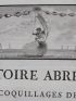 CUBIERES : Histoire abrégée des coquillages de mer, de leurs moeurs, et de leurs amours - Prima edizione - Edition-Originale.com