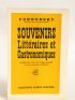 CURNONSKY : Souvenirs littéraires et gastronomiques - First edition - Edition-Originale.com