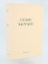 CURTIS : Cygne sauvage - Autographe, Edition Originale - Edition-Originale.com