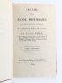 CUVIER : Recueil des éloges historiques lus dans les séances publiques - Edition Originale - Edition-Originale.com