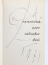 DALI : Entretiens avec Salvador Dali - Signed book, First edition - Edition-Originale.com