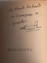 DANINOS : Méridiens - Libro autografato, Prima edizione - Edition-Originale.com