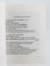 DARWICH : Rien qu'une autre année - Anthologie poétique 1966-1982 - Autographe, Edition Originale - Edition-Originale.com