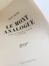 DAUMAL : Le mont analogue - First edition - Edition-Originale.com