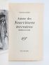 DAVET : Autour des Nourritures terrestres - Histoire d'un livre - First edition - Edition-Originale.com