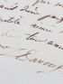 DAVOUT : Lettre autographe signée inédite à sa femme Aimée Leclerc à l'aube du traité de Tilsit - Signiert, Erste Ausgabe - Edition-Originale.com