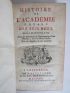 DE LA CAILLE : Histoire de l'Académie royale des sciences. Année 1748 - Edition-Originale.com