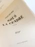 DEBU-BRIDEL : Sous la cendre - First edition - Edition-Originale.com