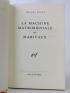 DEGUY : La machine matrimoniale ou Marivaux - Signed book, First edition - Edition-Originale.com