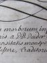 DEIDIER : Quaestiones medicae eaque therapeuticae de morbis internis ventris, capitis, pectoris, de morbis mulierum - Autographe - Edition-Originale.com