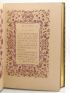 DELAUNAY : Heures de Maistre Estienne Chevalier, texte restitué par M. l'abbé Delaunay - Œuvre de Jehan Foucquet.  - Prima edizione - Edition-Originale.com