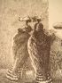 La Fontaine, fables, Le faucon et le chapon. Gravure originale à l'Eau Forte sur papier Vergé - Prima edizione - Edition-Originale.com