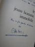 DELMAS : Le jeune homme immobile - Signed book, First edition - Edition-Originale.com