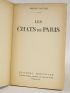 DELTEIL : Les chats de Paris - Signed book, First edition - Edition-Originale.com