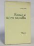 DENIS : Roman et autres nouvelles - First edition - Edition-Originale.com