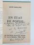 DEPESTRE : En état de Poésie - Autographe, Edition Originale - Edition-Originale.com