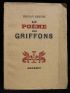 DEREME : Le poème des griffons - Autographe, Edition Originale - Edition-Originale.com