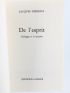 DERRIDA : De l'esprit, Heidegger et la question - Signed book, First edition - Edition-Originale.com