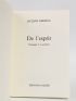 DERRIDA : De l'esprit. Heidegger et la question - Autographe, Edition Originale - Edition-Originale.com
