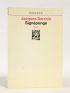 DERRIDA : Signéponge - Signed book, First edition - Edition-Originale.com
