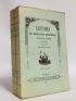 DESBORDES-VALMORE : Lettres de Marceline Desbordes à Prosper Valmore - First edition - Edition-Originale.com