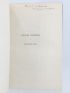 DESBORDES-VALMORE : Poésies inédites - L'exemplaire d'Alphonse de Lamartine - Libro autografato, Prima edizione - Edition-Originale.com