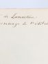 DESBORDES-VALMORE : Poésies inédites - L'exemplaire d'Alphonse de Lamartine - Autographe, Edition Originale - Edition-Originale.com