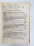 DESCARTES : [DISCOURS DE LA METHODE] Principia philosophiae [suivi de] Specimina philosophiae - First edition - Edition-Originale.com