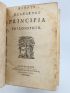 DESCARTES : [DISCOURS DE LA METHODE] Principia philosophiae [suivi de] Specimina philosophiae - First edition - Edition-Originale.com