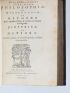 DESCARTES : [DISCOURS DE LA METHODE] Principia philosophiae [suivi de] Specimina philosophiae - Prima edizione - Edition-Originale.com