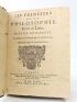 DESCARTES : Les Principes de la philosophie - Edition-Originale.com