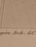 DESCRIPTION DE L'EGYPTE.  Edfou (Apollinopolis magna). Élévation du portique du grand temple. (ANTIQUITES, volume I, planche 53) - Edition Originale - Edition-Originale.com
