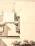 DESCRIPTION DE L'EGYPTE.  Le Kaire [Le Caire]. Vue intérieure de l'une des cours de la maison d'Hasan Kachef. (ETAT MODERNE, volume I, planche 60) - First edition - Edition-Originale.com