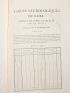 DESGENETTES : Description de l'Egypte. Tables nécrologiques du Kaire, pendant les années VII, VIII, IX [1798, 1799, 1800, 1801] - First edition - Edition-Originale.com
