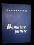 DESNOS : Domaine public - Signiert, Erste Ausgabe - Edition-Originale.com