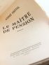 DHOTEL : Le maître de pension - Erste Ausgabe - Edition-Originale.com