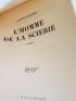 DHOTEL : L'homme de la scierie - First edition - Edition-Originale.com